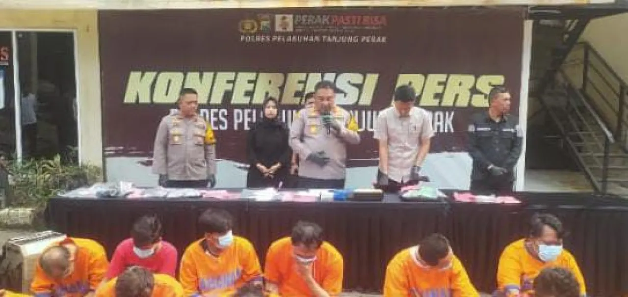 Dalam Kurun Waktu 1 Bulan Terakhir Polres Tanjung Perak Ungkap Kasus 3C