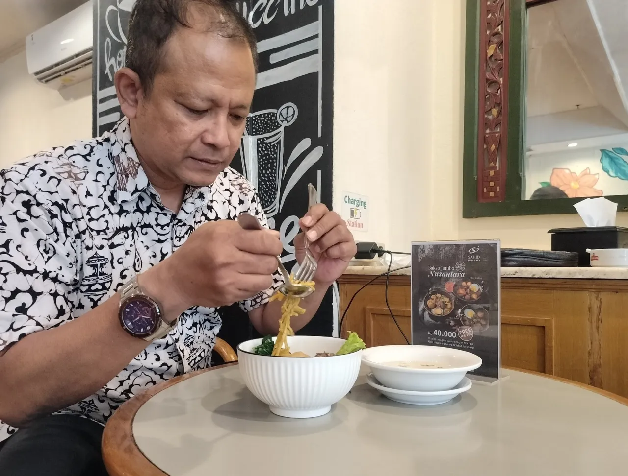 Mie Ayam Khas Nusantara, Inovasi Kuliner Hotel Sahid Surabaya