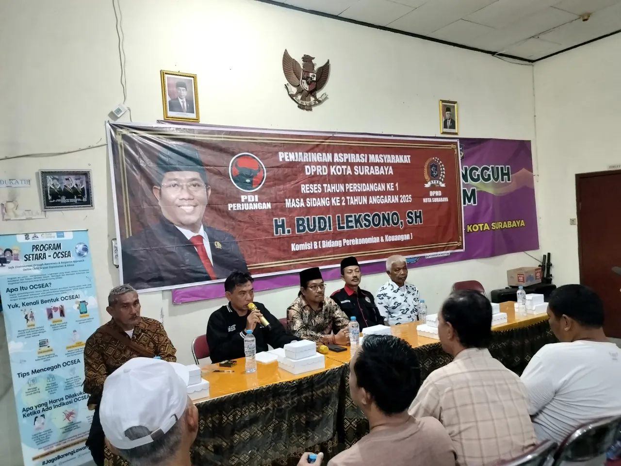 Budi Leksono Reses DPRD Surabaya: Warga Usulkan Honor bagi Staf RT/RW