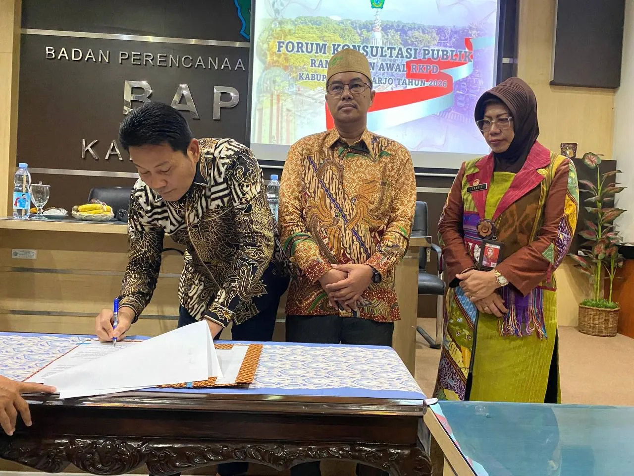 Plt Bupati Sidoarjo Subandi Sampaikan Arah Pembangunan 2026, Ketua DPRD Berikan Masukan