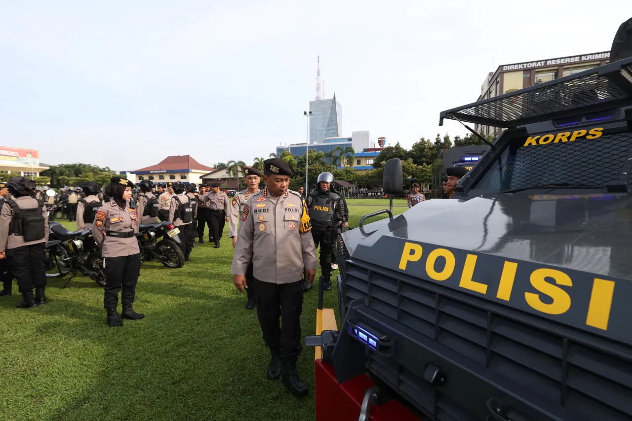Polda Jatim Siapkan 706 Personel Jelang Pelantikan Kepala Daerah