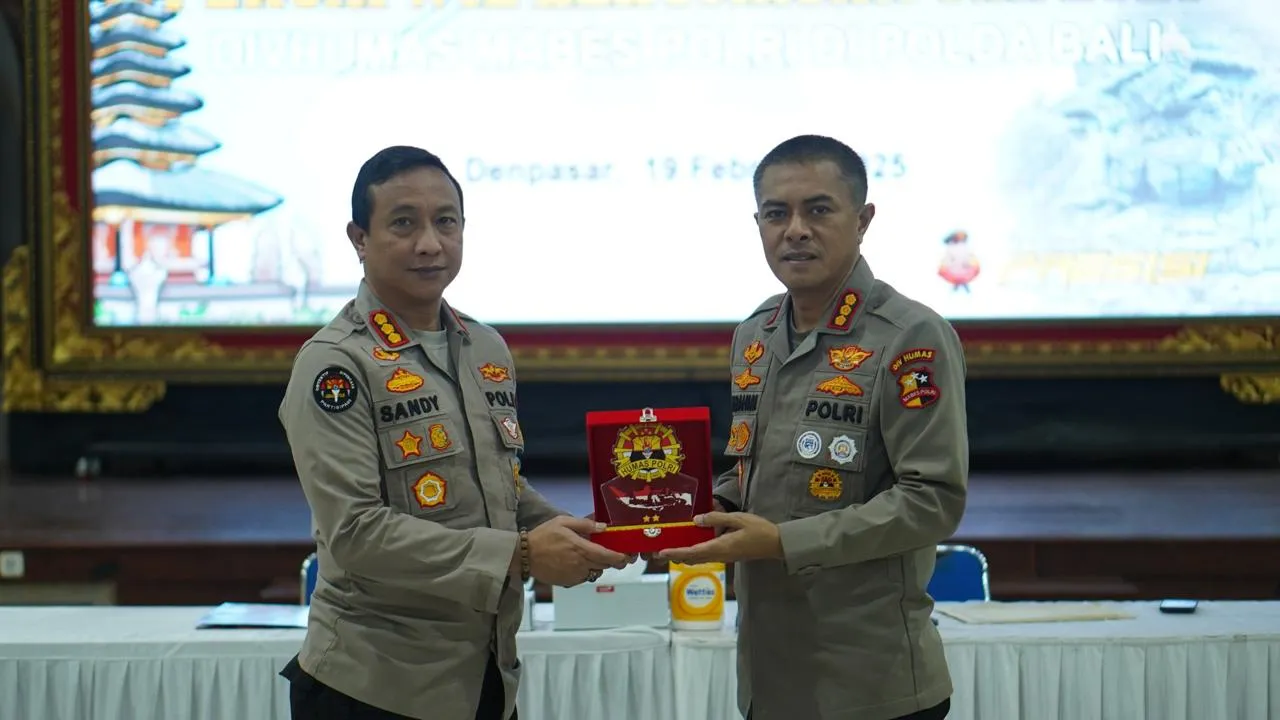 Kabid Humas Membuka Pensatwil di Polda Bali