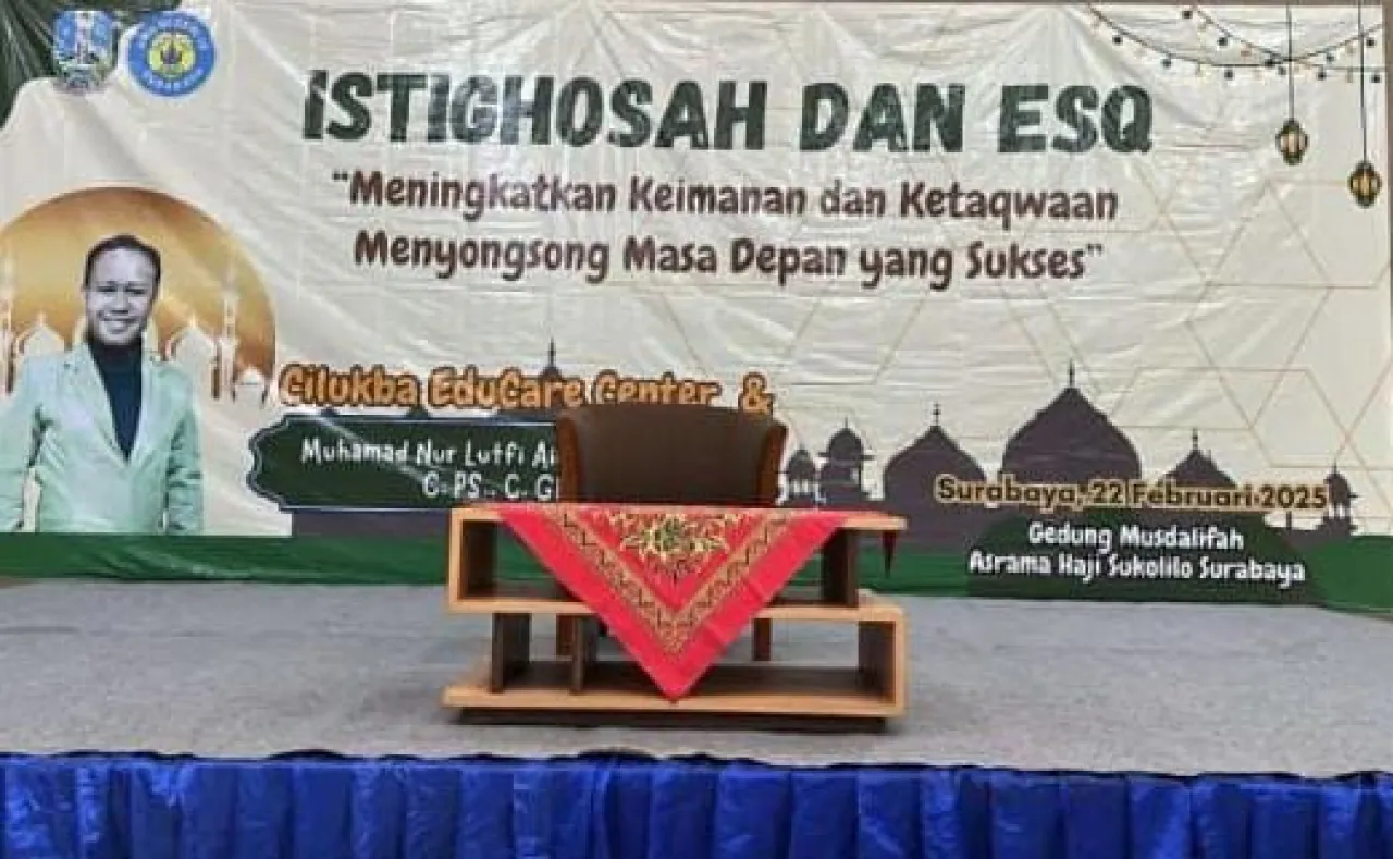 Kelas XII SMAN 19 Surabaya Menyelenggarakan Istighosah dan ESQ