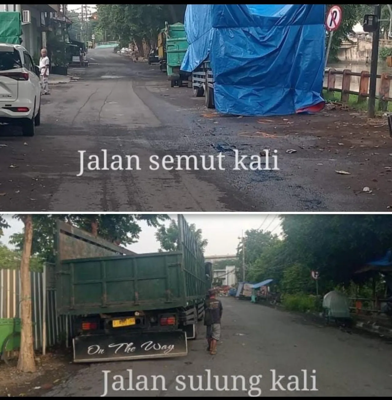 Rambu Larangan Parkir Tak Berlaku Disepanjang Semut kali dan Sulung Kali, Ada Apa Dengan Dishub?