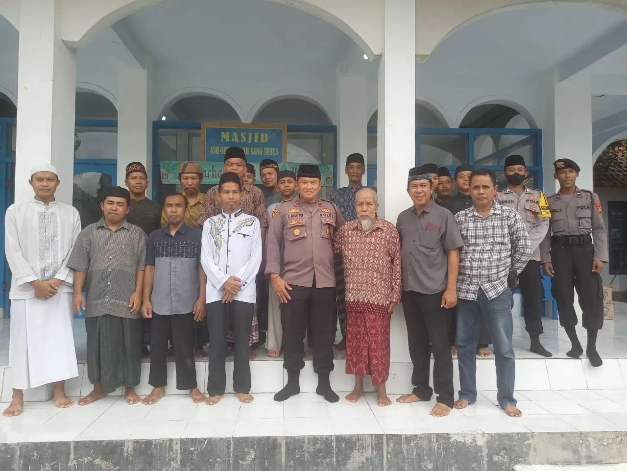 Rutinitas Kapolsek Gilimanuk Gelar RINDU RAMADHAN di Masjid ASH - Shidiqiyah Sang Surya.