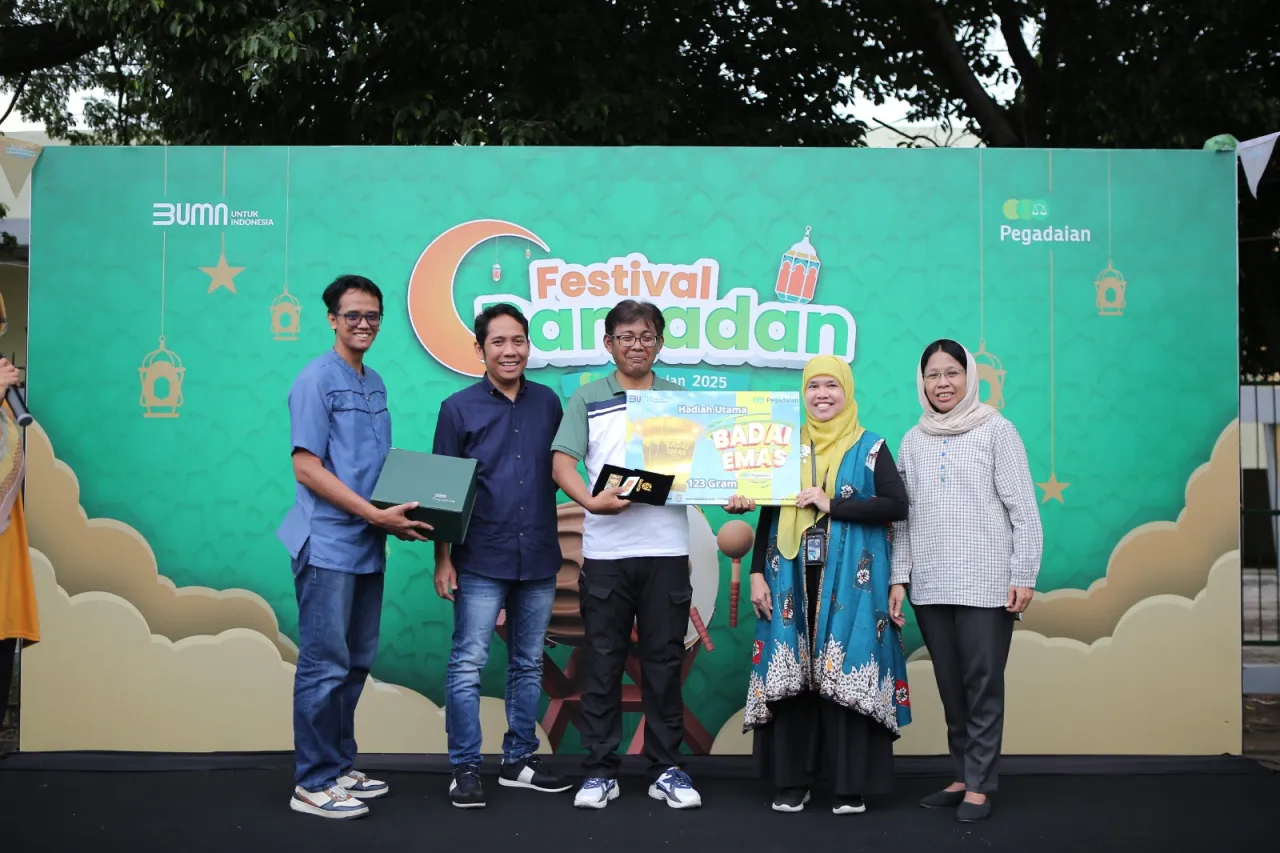 Pegadaian Sukses Gelar Program Badai Emas Periode 3, 246 Nasabah Beruntung Raih Hadiah