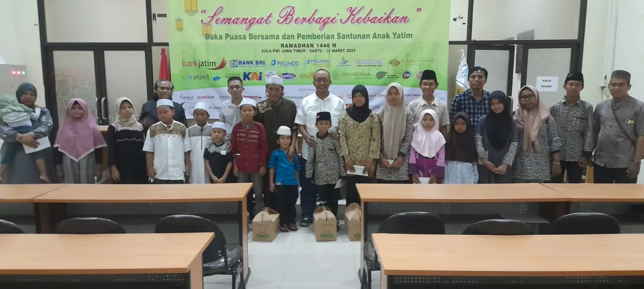 SMSI Kota Surabaya Bersinergi dengan Korporasi, Santuni Anak Yatim dan Dhuafa di Bulan Ramadhan