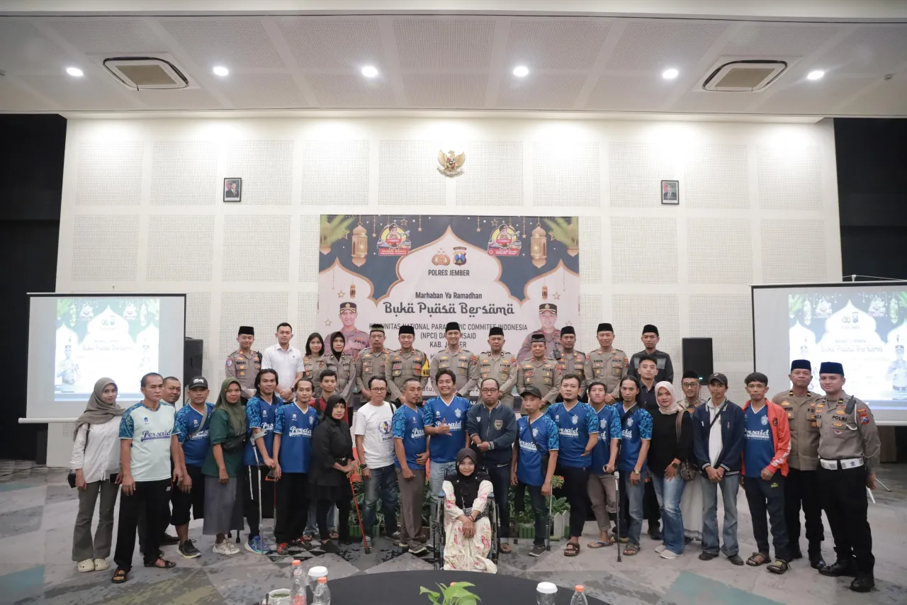 Kapolres Jember Gelar Buka Puasa Bersama NPCI dan Persaid di Hotel Fortune Grande