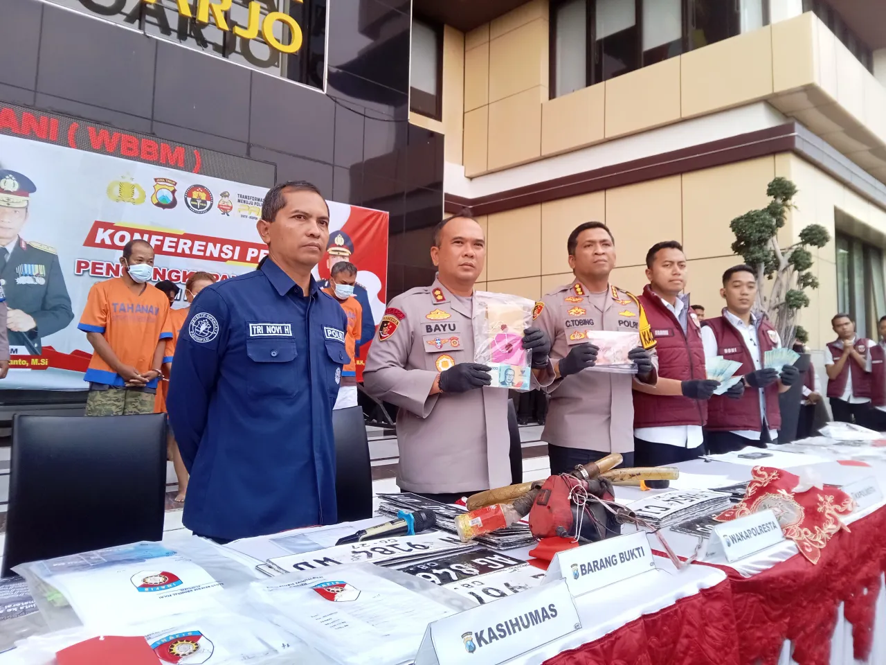 Jelang Lebaran Empat Pelaku Pengedar Uang Palsu Berhasil Diringkus