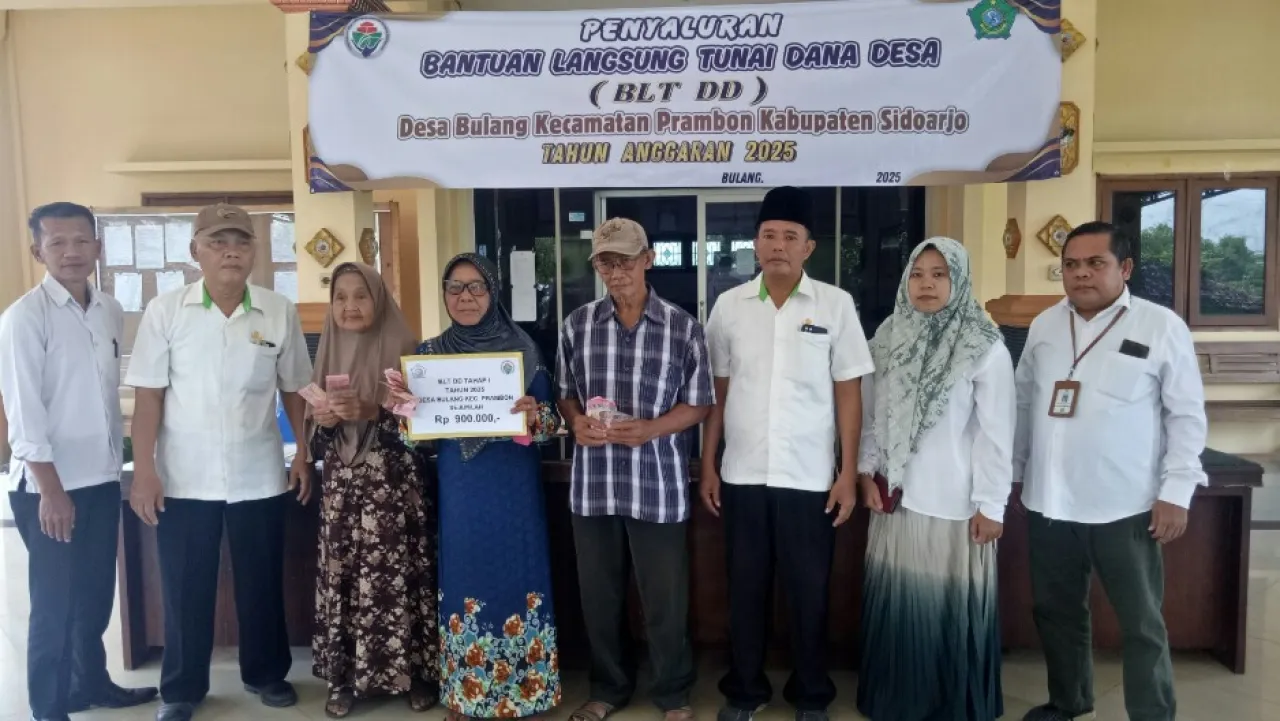 Pemdes Bulang Salurkan BLT DD 2025 Kepada 26 KPM