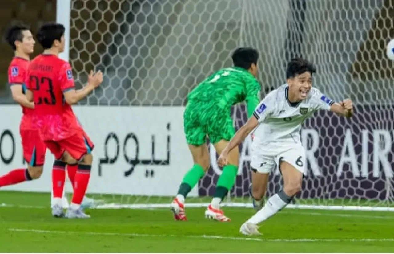 Evandra Florastra Bawa Kemenangan Lawan Korsel, Timnas U-17 Selangkah Lagi Lolos Pildun U-17 FIFA 2025 Qatar.