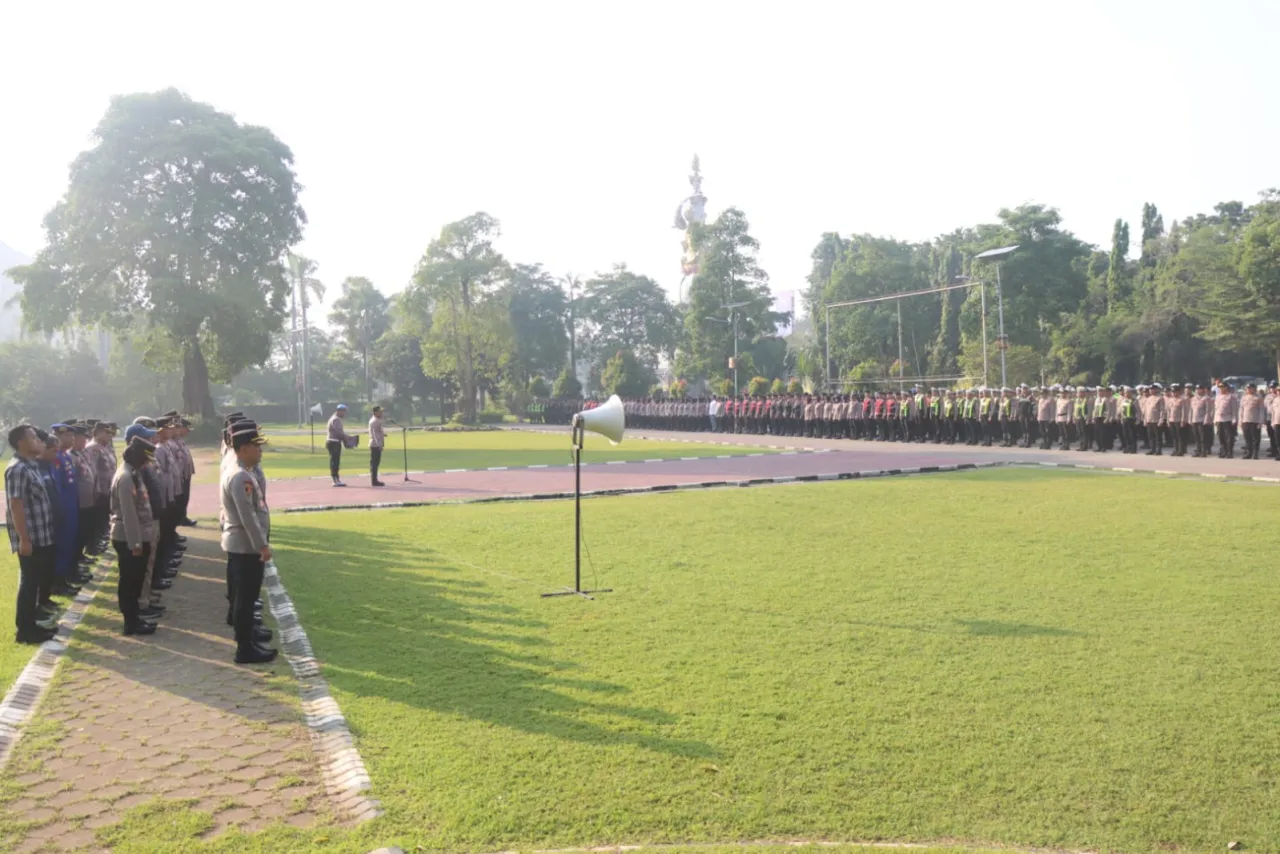 900 Personel Siap Amankan Hari Buruh di Kabupaten Sidoarjo