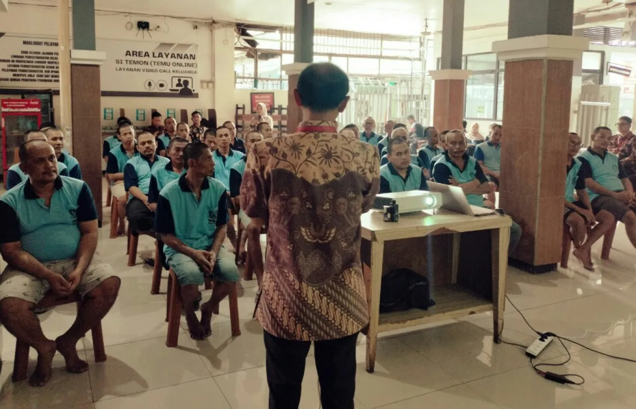 Lapas Sidoarjo Gelar Penyuluhan Bantuan Hukum Bersama LBH Ansor Jawa Timur