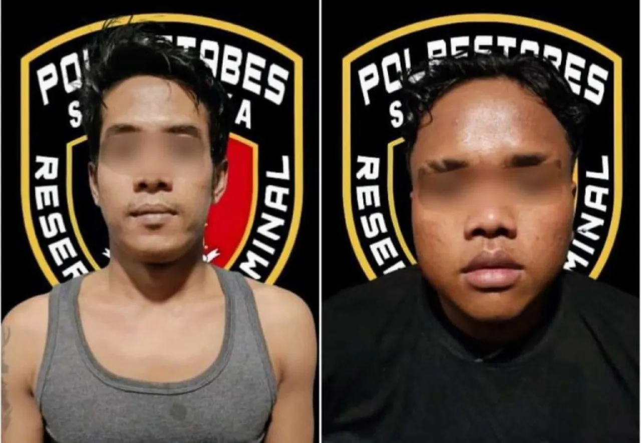 Polrestabes Surabaya Tangkap Dua Spesialis Pembobol Minimarket
