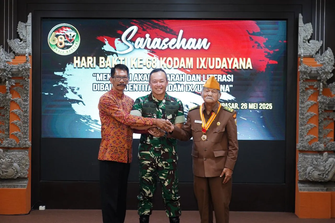 Peringati Hari Bakti Ke 68, Kodam IX/Udayana Gelar Sarasehan Sejarah Kodam