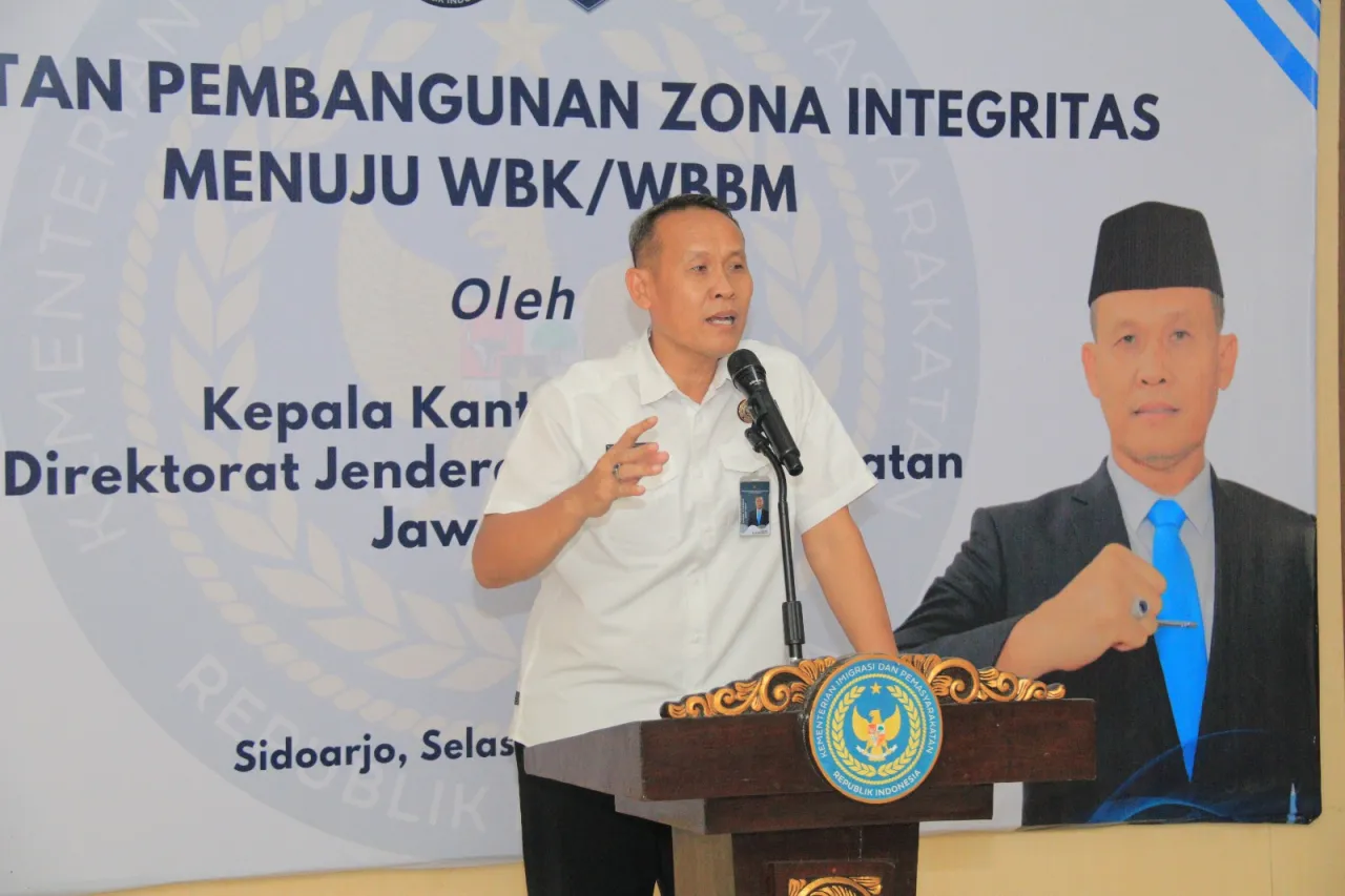 Lapas Sidoarjo Bangun Zona Integritas Dan Berikan Pelayanan Terbaik Bagi Masyarakat
