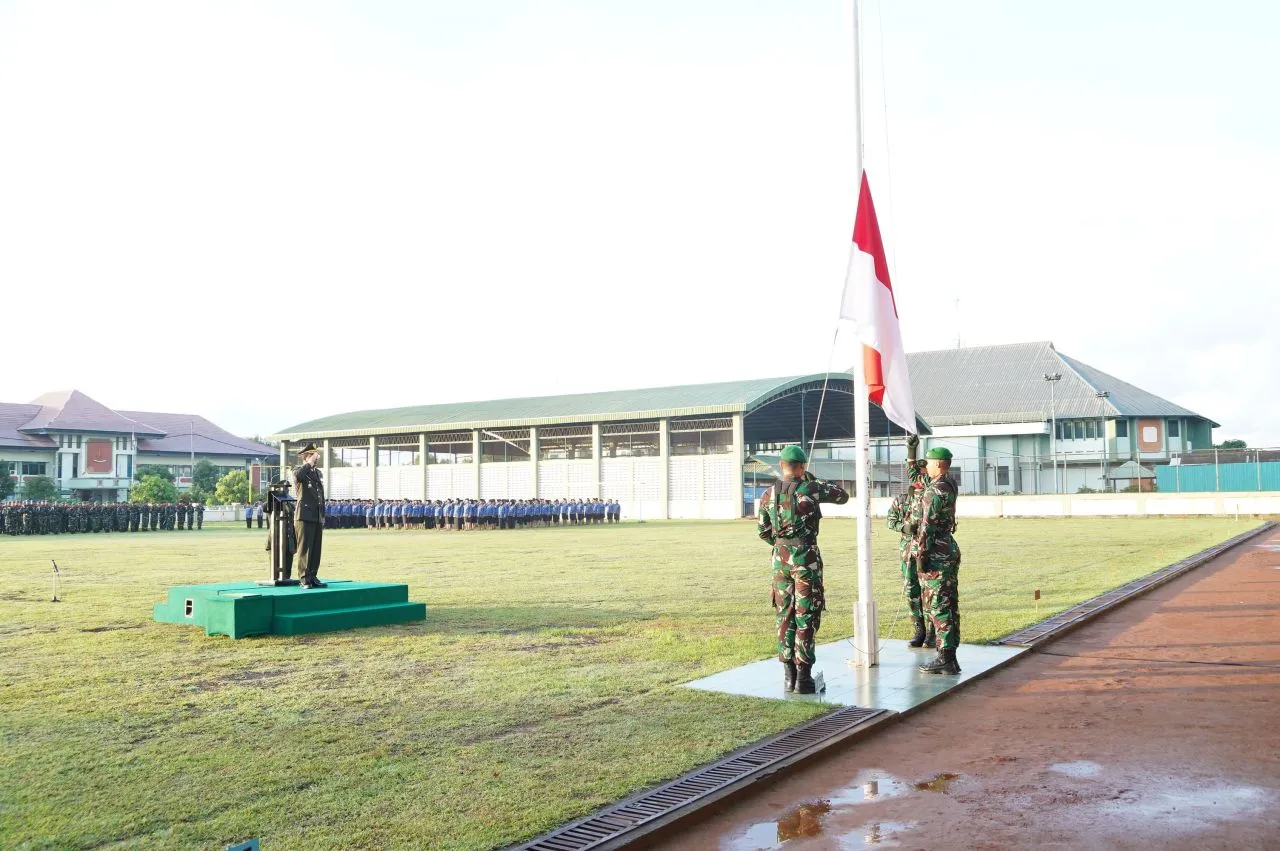 Kodam IX/Udayana Kukuhkan Komitmen di Hari Lahir Pancasila Menuju Indonesia Emas 2045