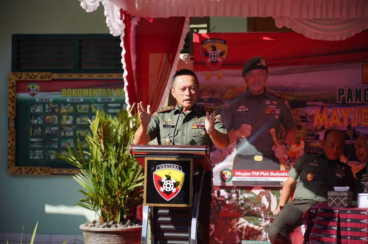Pangdam IX/Udayana Tekankan Sinergi dan Stabilitas Wilayah Saat Kunker ke Tabanan