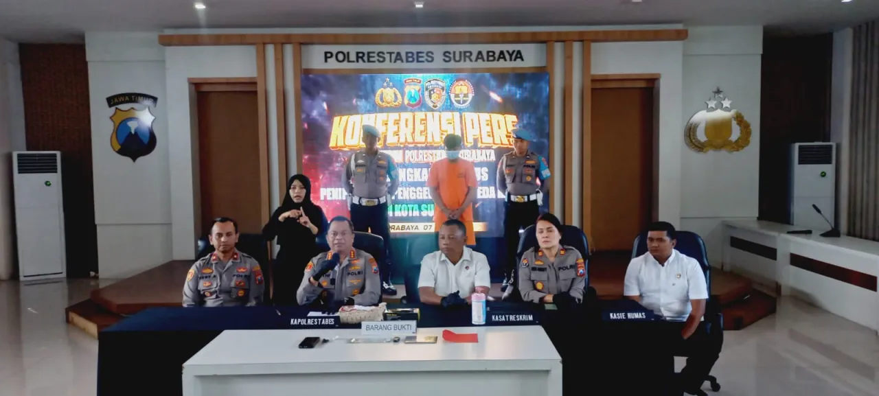 Penipuan Berkedok Pembelian Motor, Tersangka Dibekuk di Rumah Kos
