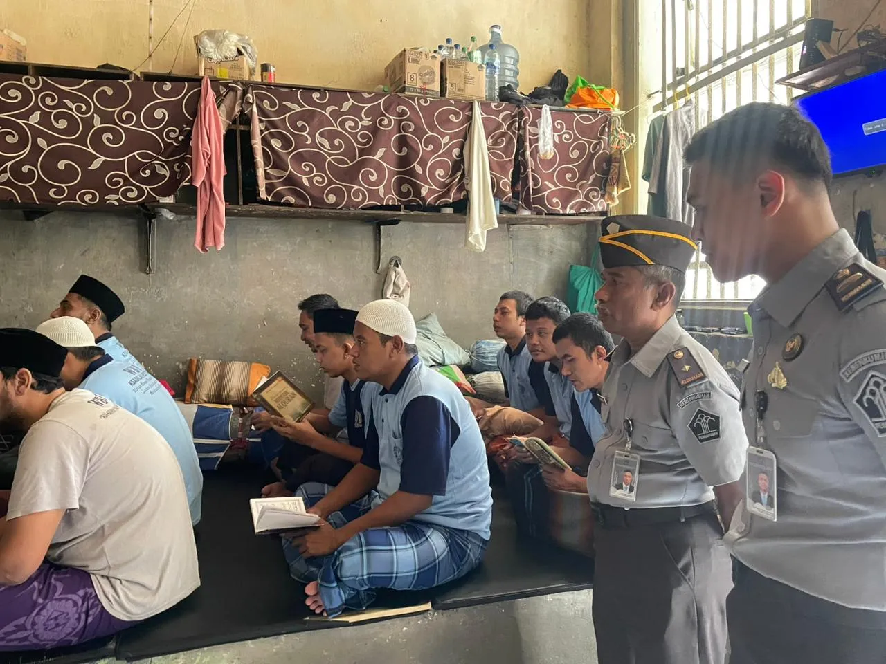 Pembinaan Rohani Melalui Yasin dan Tahlil, Lapas Sidoarjo Bangun Karakter Spiritual Warga Binaan