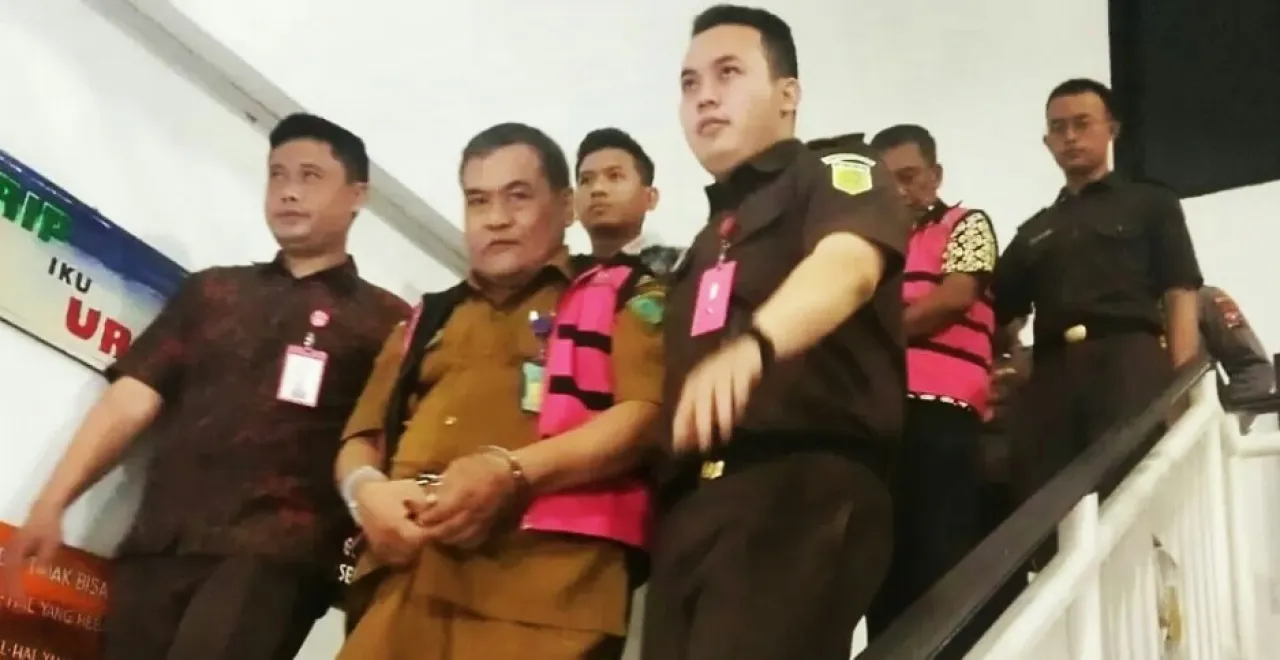 Kades Entalsewu dan Ketua BPD Ditahan Kejari Sidoarjo Diduga Korupsi Dana Pengembang 