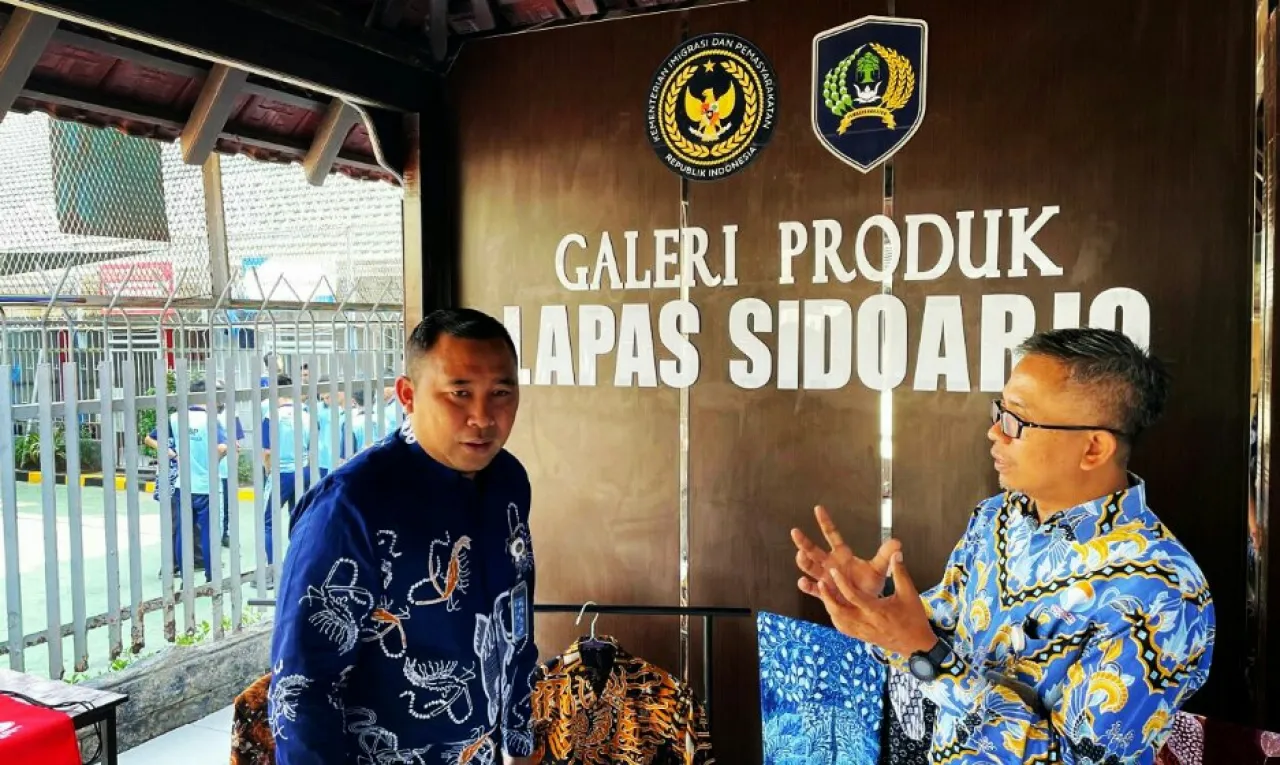 Ombudsman Jatim Tinjau Pelayanan Publik di Lapas Kelas II A Sidoarjo