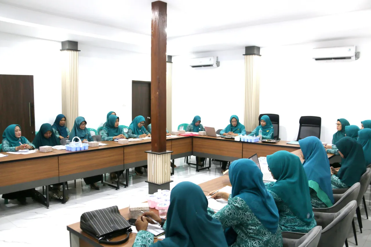 TP PKK Kabupaten Pringsewu Gelar Rakor Tindak Lanjut Hasil Rakernas X PKK
