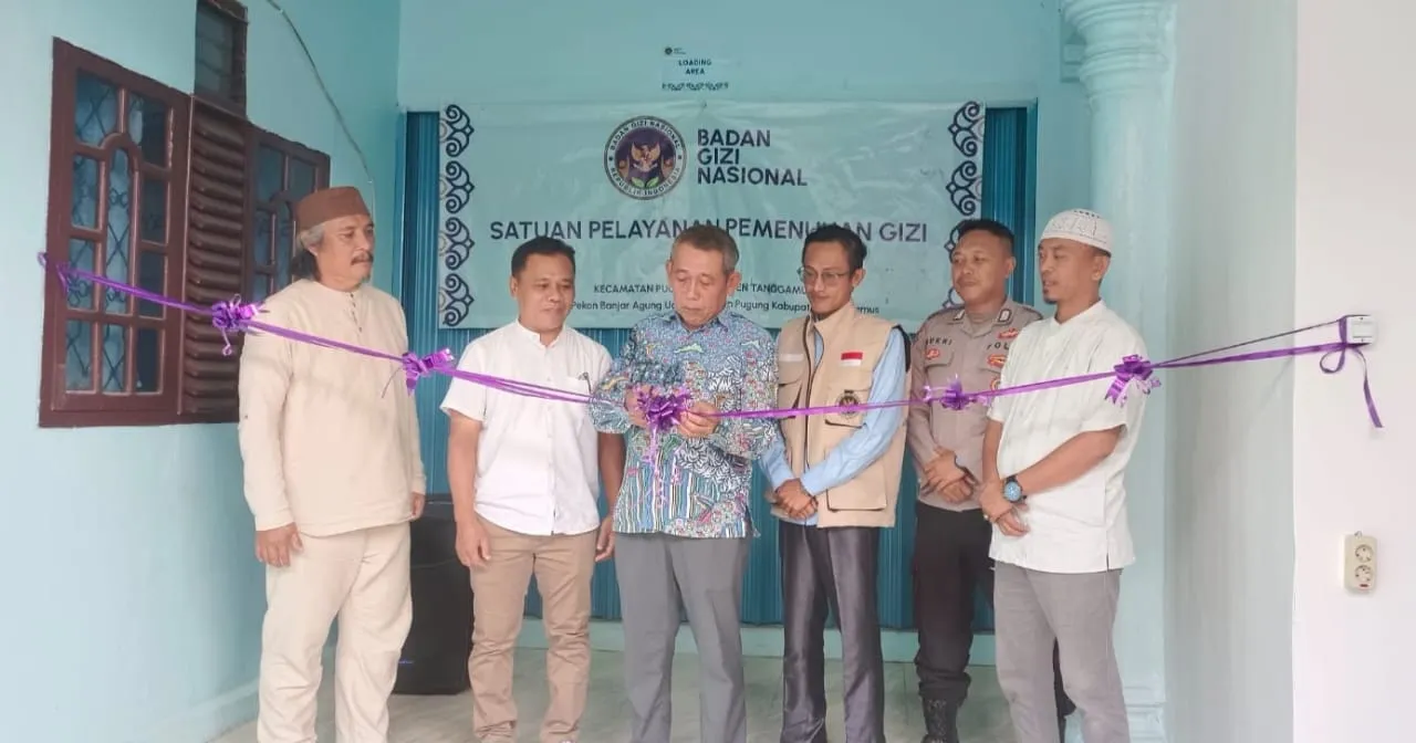 Polres Tanggamus Hadiri Peresmian Dapur MBG di Pugung, Layani 3391 Pelajar 34 Sekolah