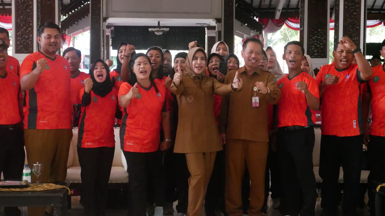 Wabup Mimik : Tingkatkan Kompetensi dan Bentuk Siswa Sehat Jasmani Rohani