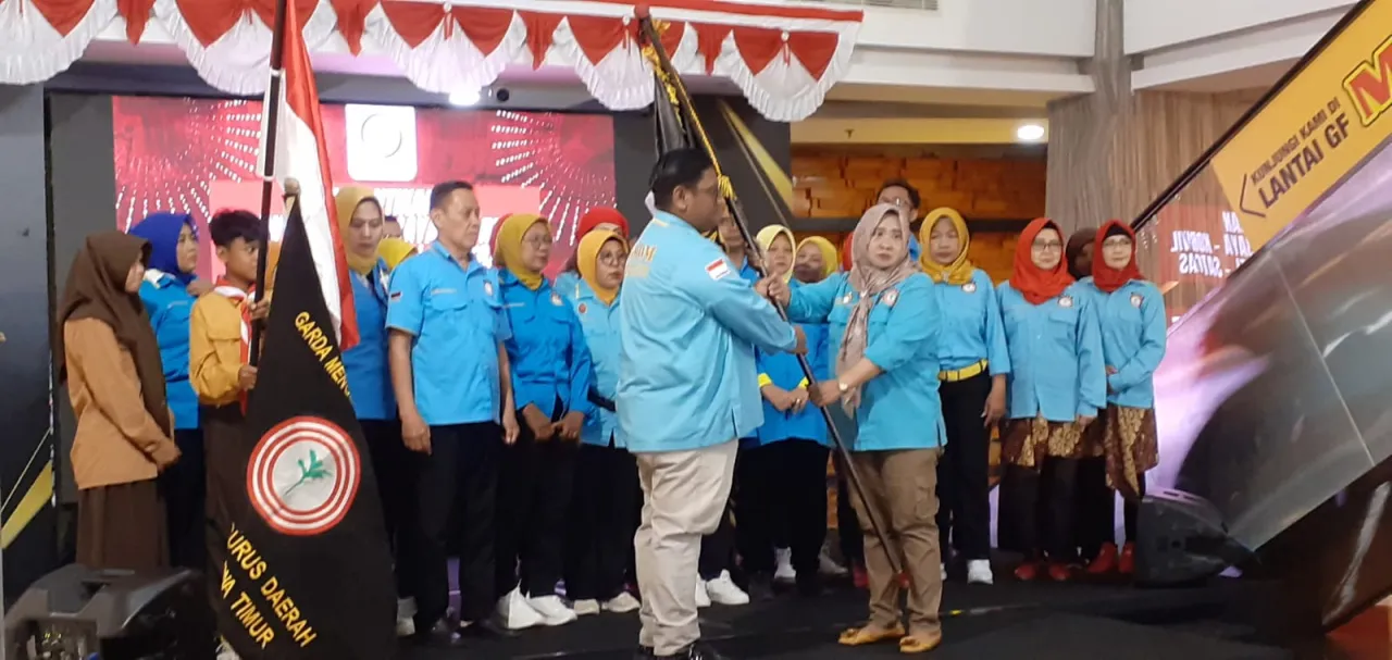 PELANTIKAN BAKORNAS GMDM DPW KOTA SURABAYA DI THE CENTRAL MALL GUNAWANGSA TIDAR SURABAYA