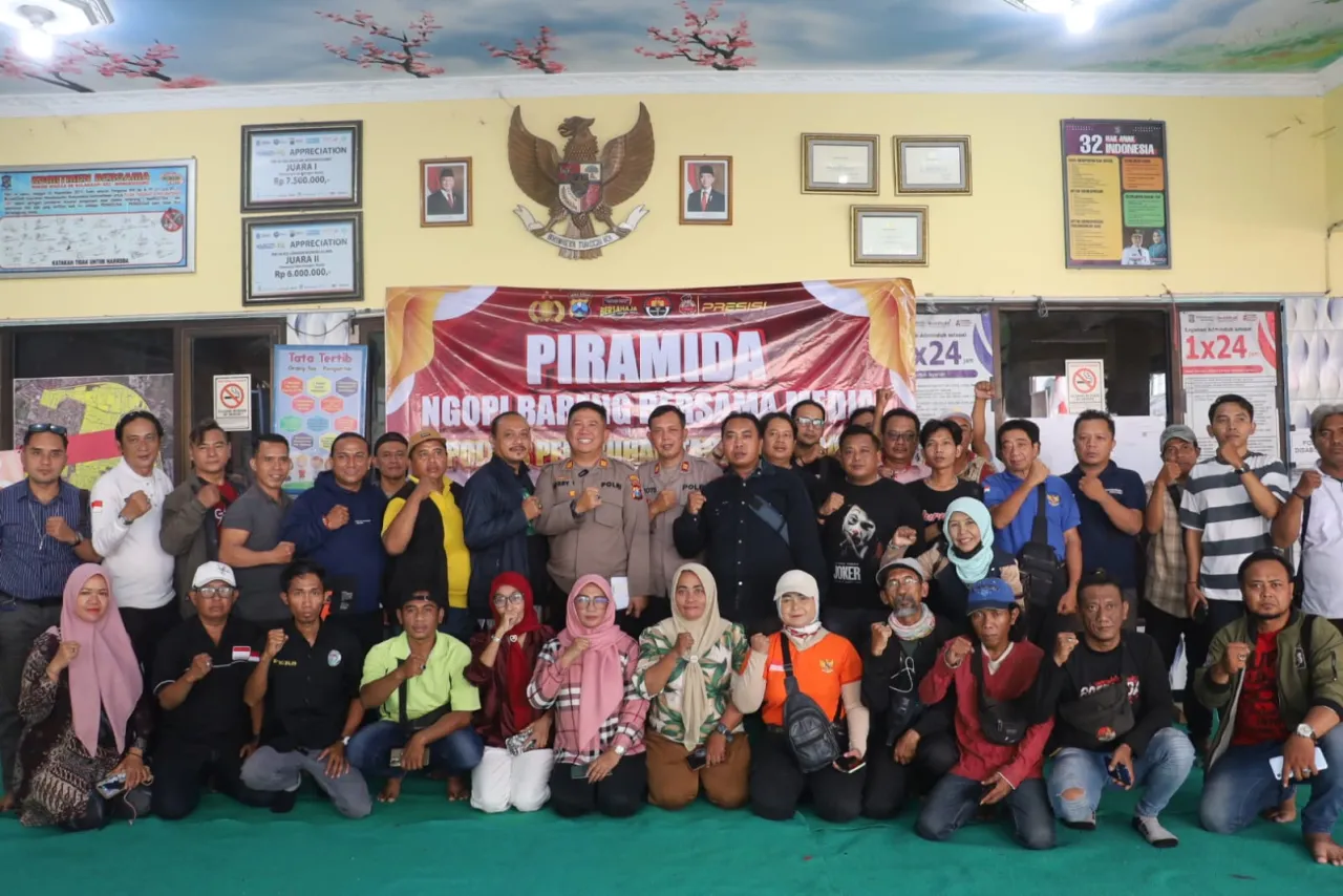 Polres Pelabuhan Tanjung Perak Perkuat Sinergi dengan Insan Pers Lewat Program Piramida