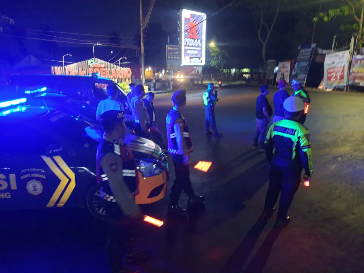 Polres Malang Intensifkan Patroli Malam, Cegah Balap Liar di Jalibar hingga Mondoroko