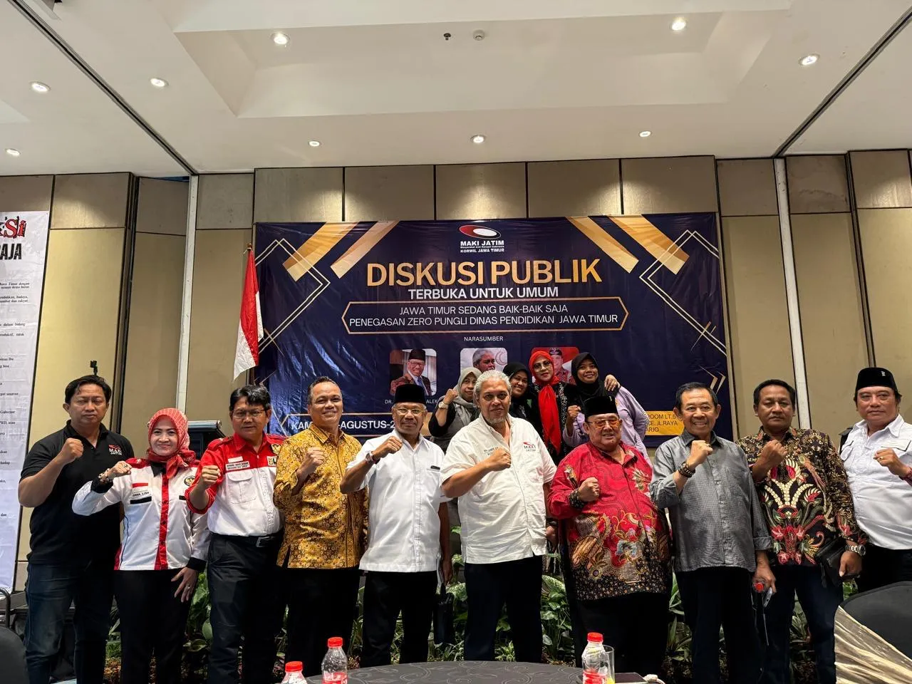 MAKI Jatim deklarasikan seruan damai,hindari provokasi dan tudingan keji,fitnah dan Hoax