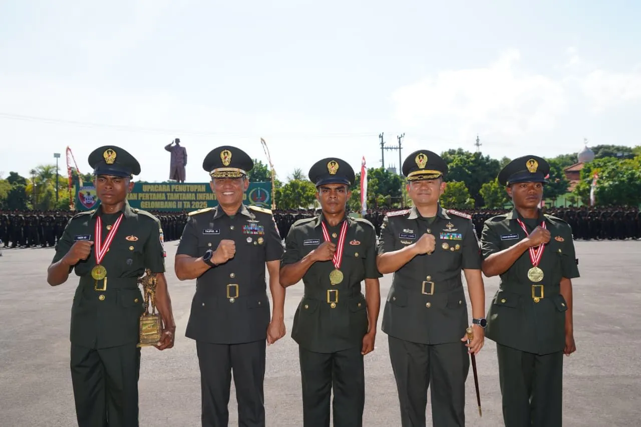 Kasdam IX/Udayana Lantik 1.331 Prajurit Tamtama di Buleleng, Siap Jalani Tugas Bangsa