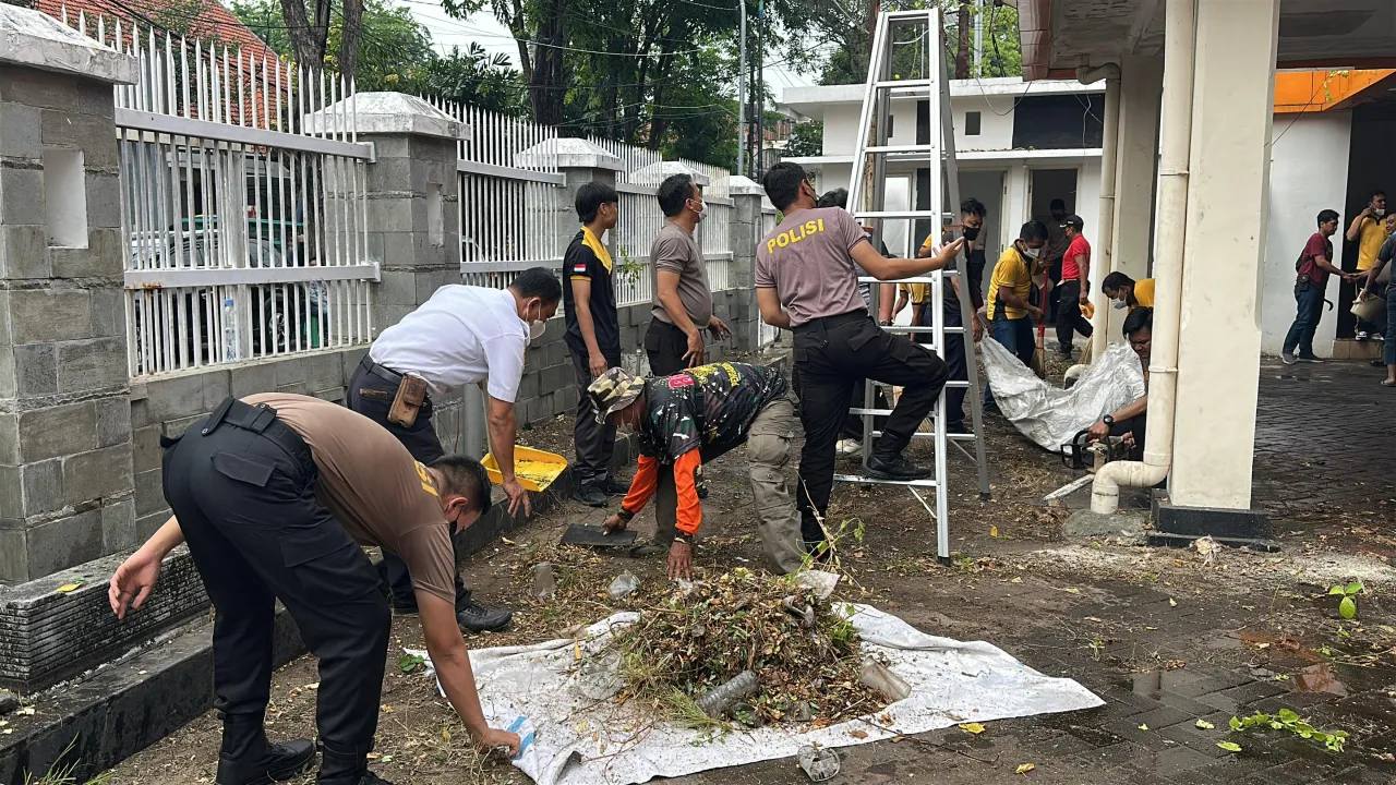 Semangat Baru Polsek Tegalsari dari Kantor Sementara