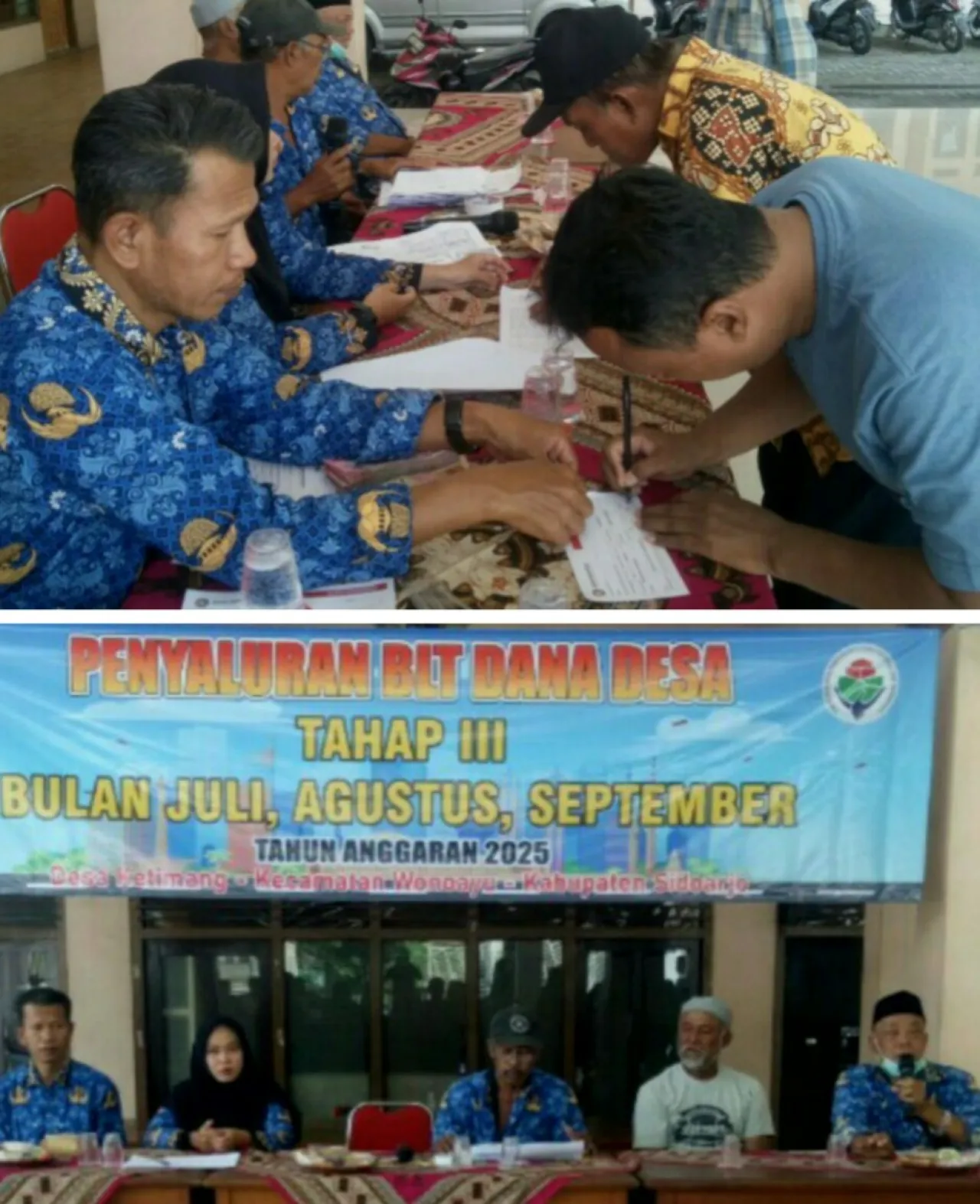 33 KPM Desa Ketimang Terima BLT Periode Juli Agustus September 