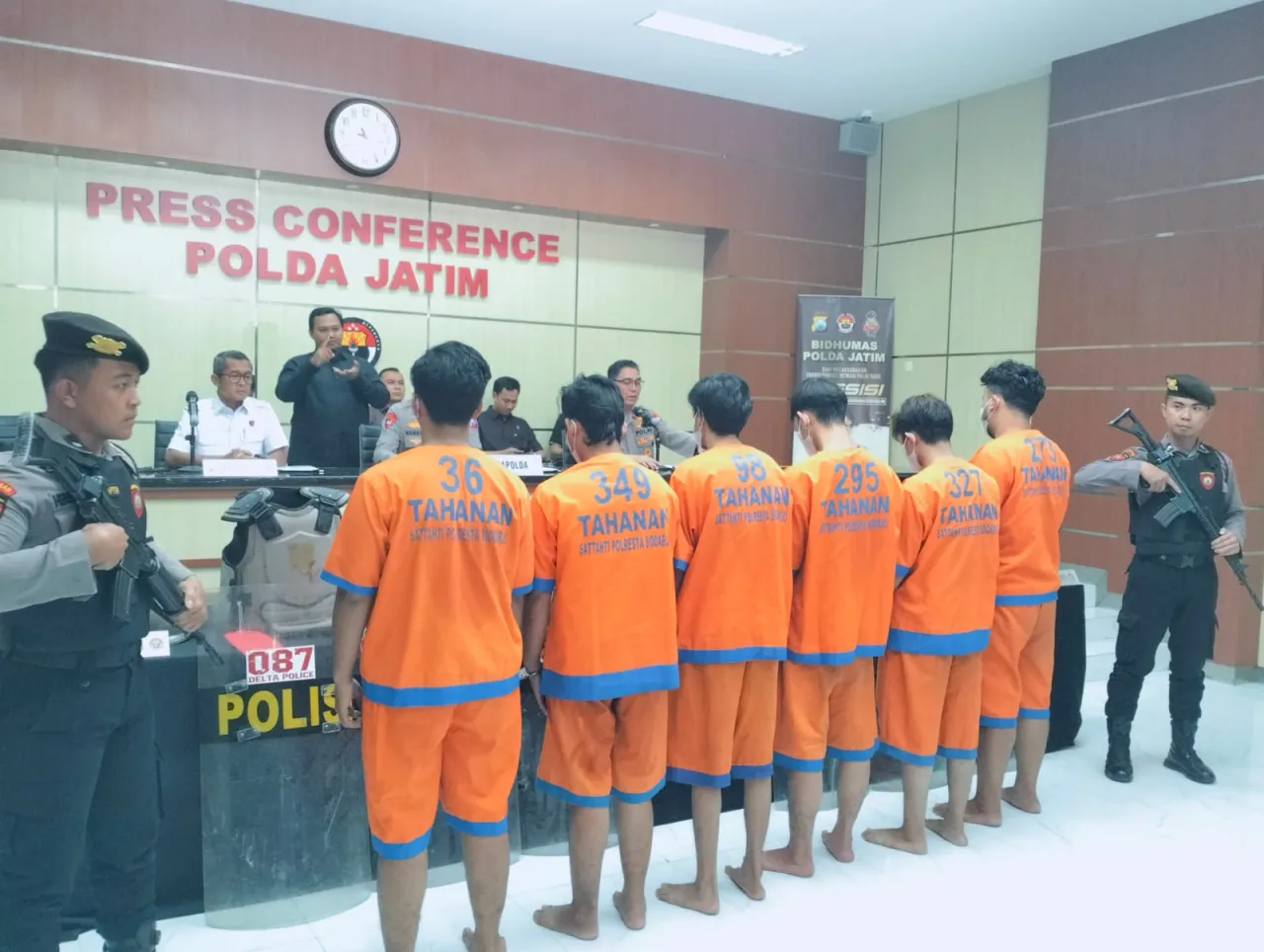Polda Jatim Ungkap Kasus Kerusuhan, Penjarahan dan Pembakaran di 10 Kota