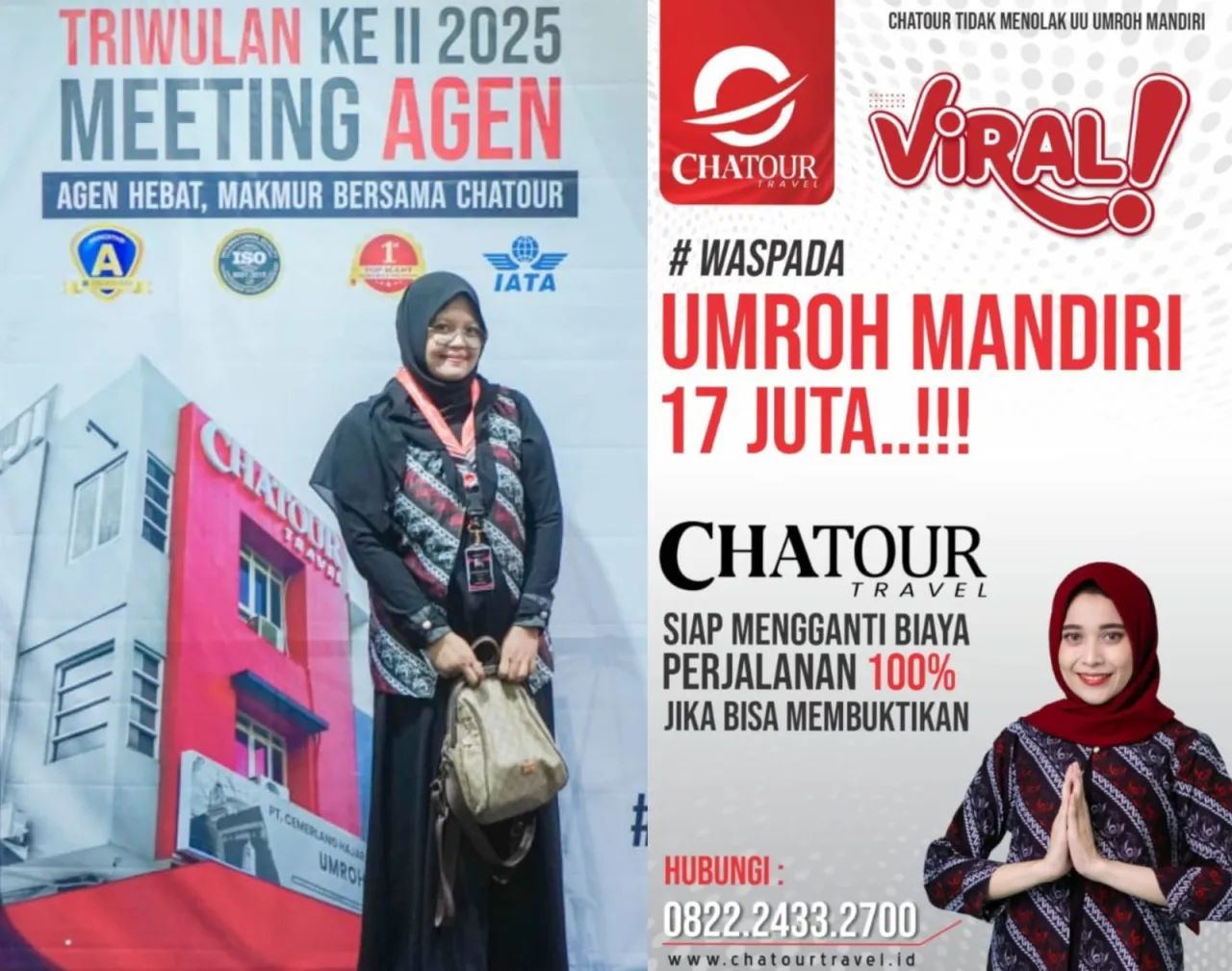Waspada Umrah Mandiri Rp 17 Juta, Chatour Travel Buat Sayembara