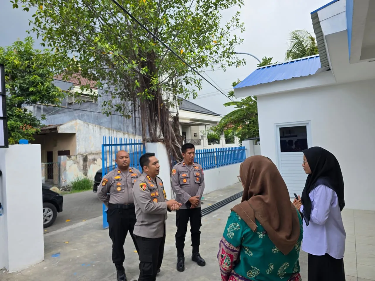Kapolres Pelabuhan Tanjung Perak Tinjau Kesiapan SPPG, Dukung Program Pemenuhan Gizi Nasional