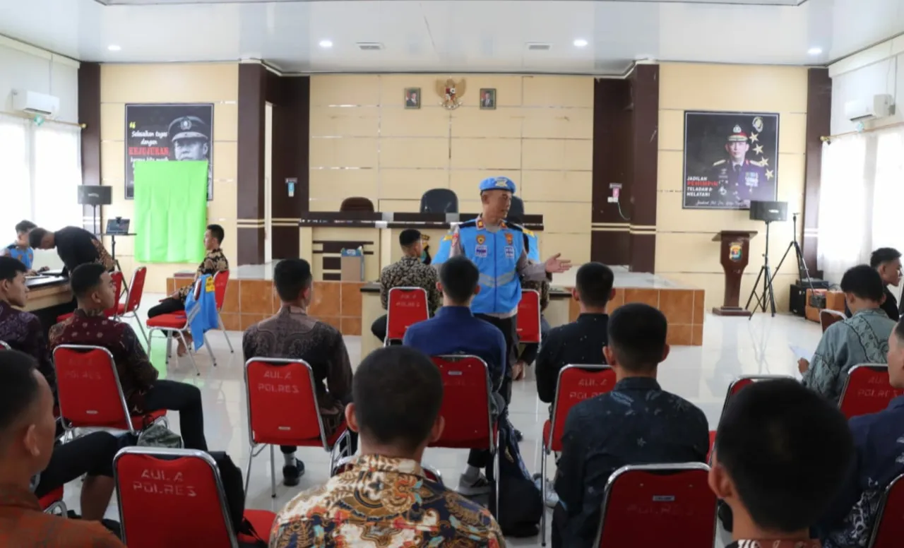 Pendaftaran Bintara Brimob 2025 Dibuka, Polres Tanggamus Terima 55 Casis pada Hari Pertama Verifikasi