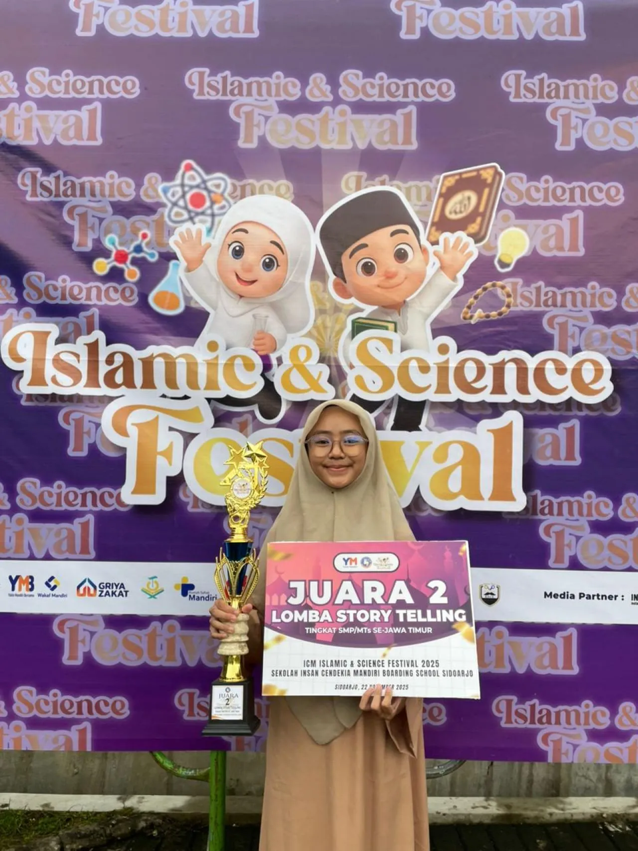 Pelajar Asal Bali Firyal Mazaya Archytas Tembus Peringkat Dua Lomba Story Telling ICM 2025