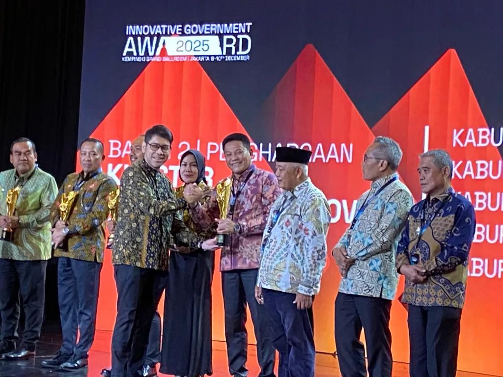 Kabupaten Sidoarjo Raih IGA Award 2025, Bupati Subandi Dorong OPD Terus Berinovasi* ‎