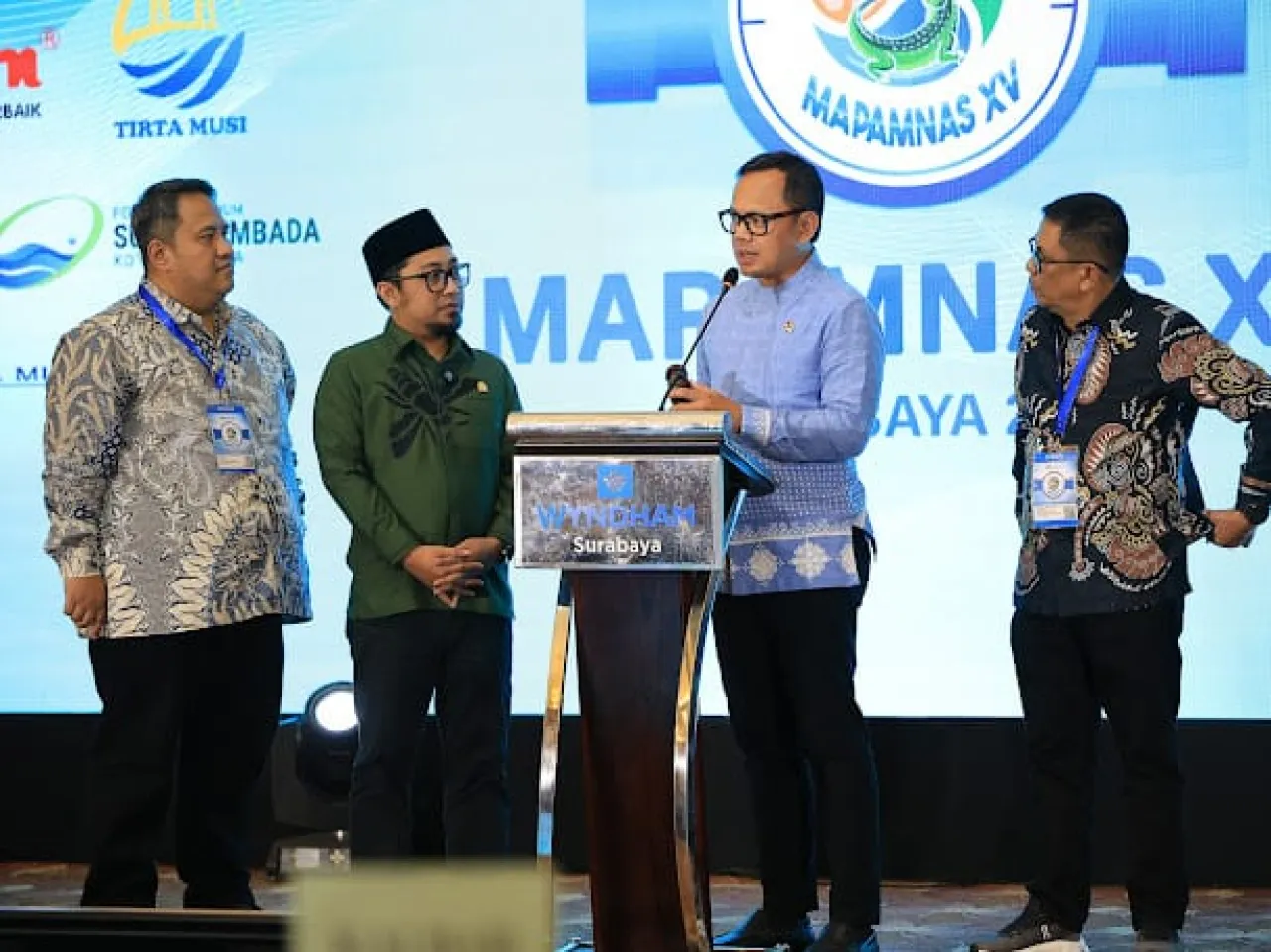 Wamendagri Bima Arya Sugiarto Buka MAPAMNAS XV PERPAMSI dan Dorong Transformasi Air Minum