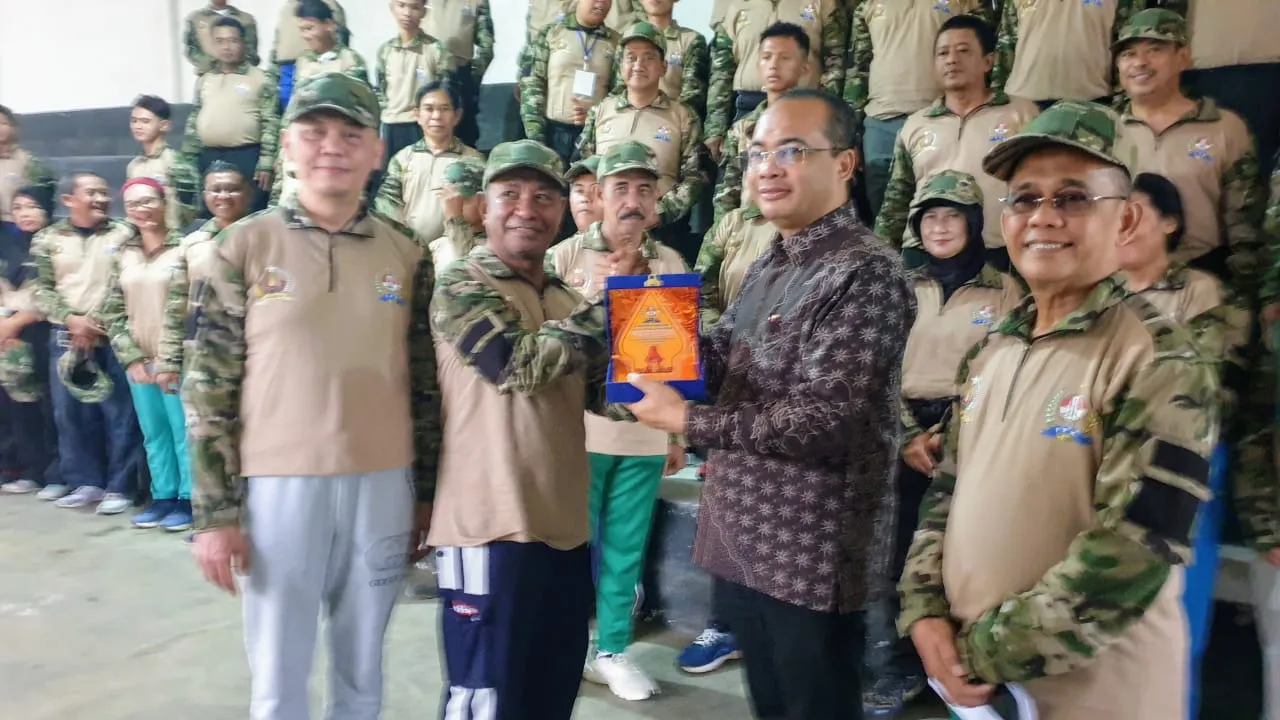 Pembukaan Diklat Bela Negara dan Kepemimpinan FPK Jatim Digelar di Dodikjur Rindam V/Brawijaya ‎