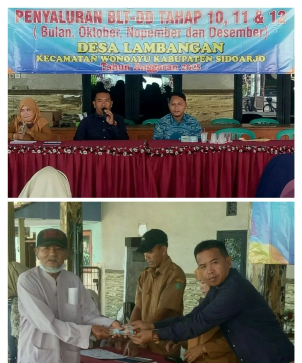 Tepat Sasaran, BLT-DD yang Disalurkan Pemdes Lambangan Tahap Terakhir 