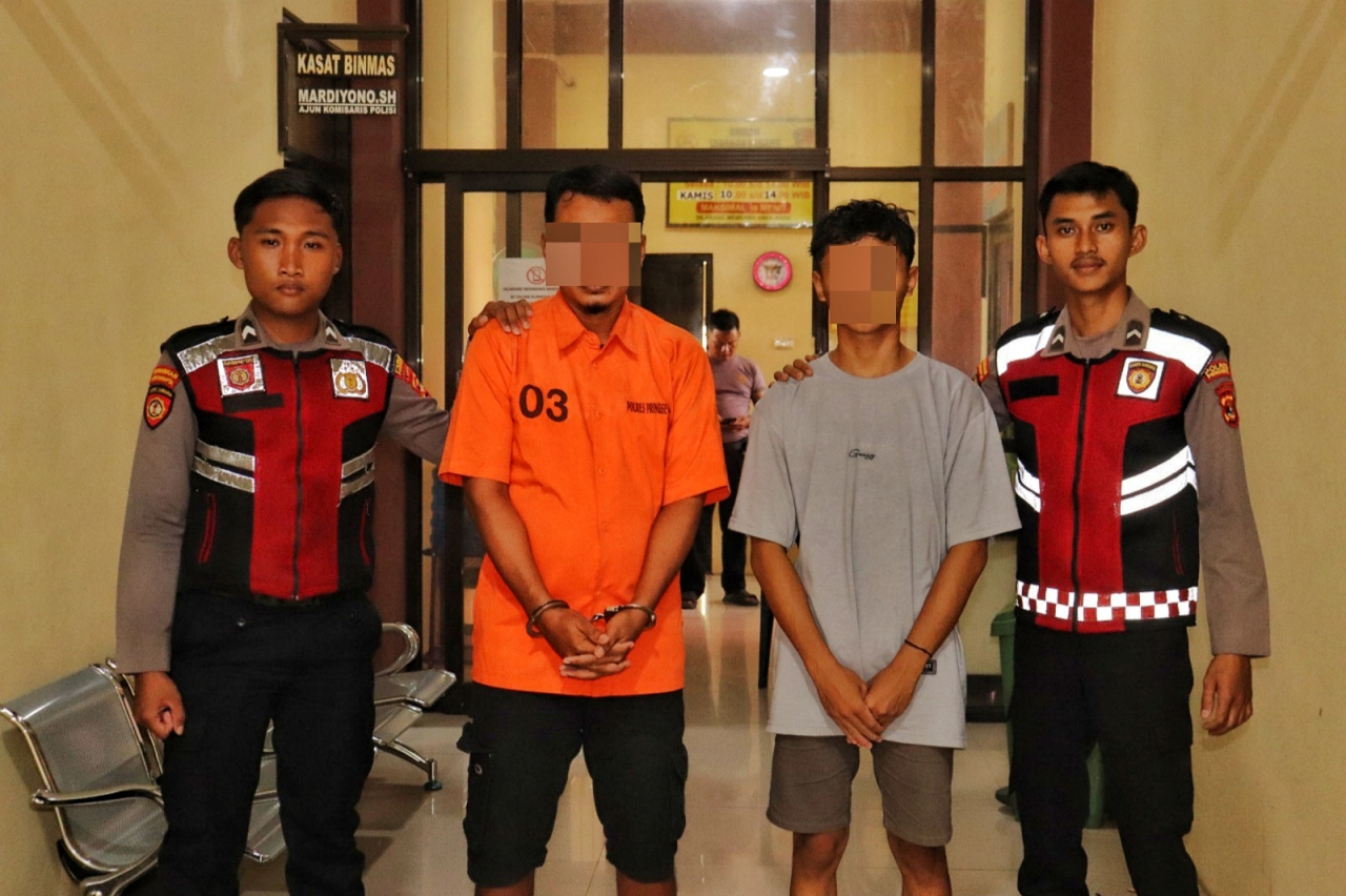 Polres Pringsewu Tangkap Dua Pelaku Pencabulan Sesama Jenis Atau Kejahatan Seksual