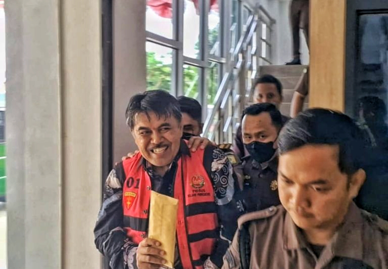 Sekda Pringsewu Heri Iswahyudi Jadi Tersangka Kasus Korupsi Dana Hibah LPTQ 2022