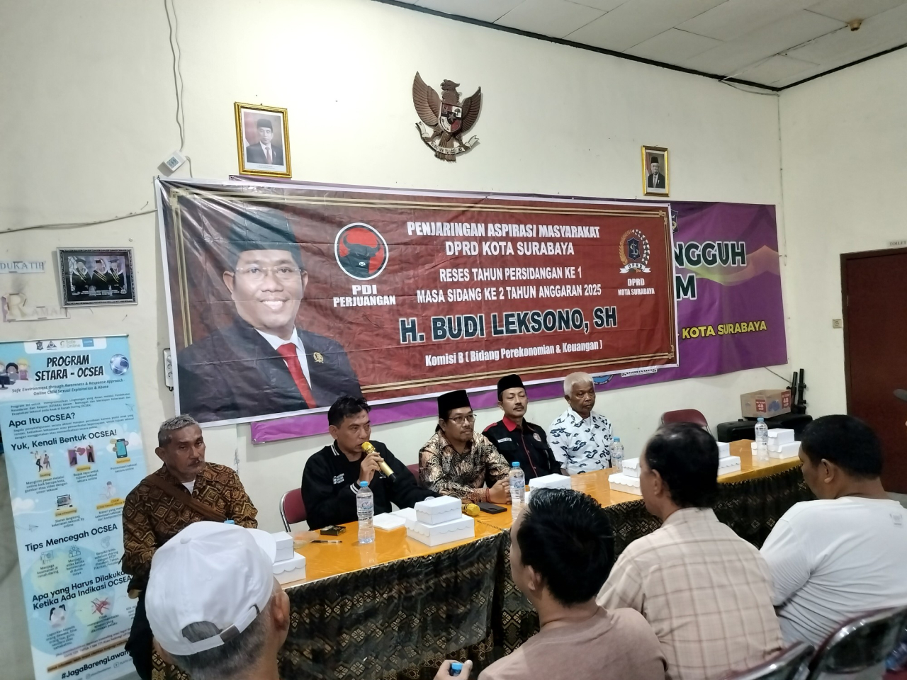 Budi Leksono Reses DPRD Surabaya: Warga Usulkan Honor bagi Staf RT/RW