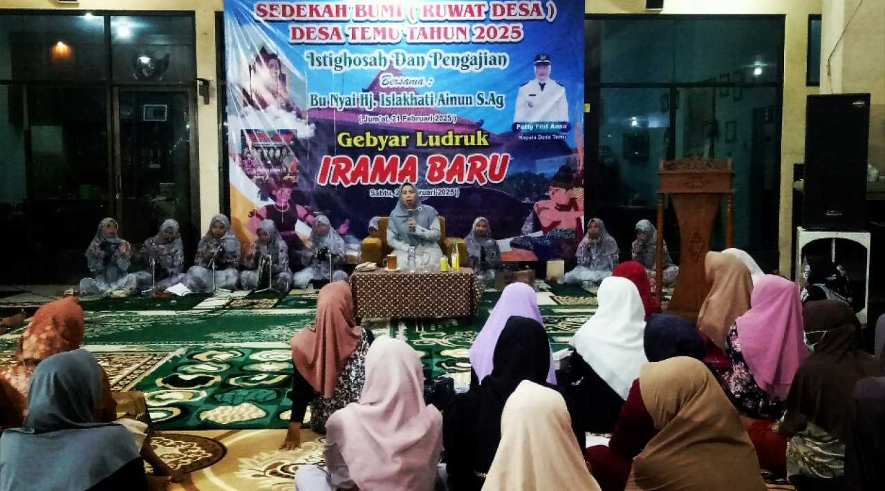 Istighosah dan Pengajian Awali Ruwat Desa Temu 