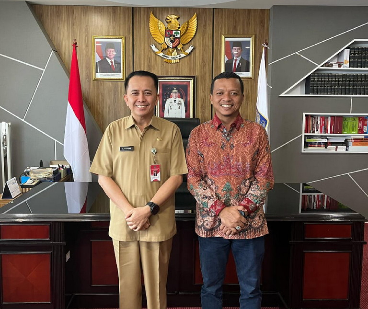 Wujudkan Pringsewu MAKMUR, Bupati Bangun Koordinasi dengan Kemendagri